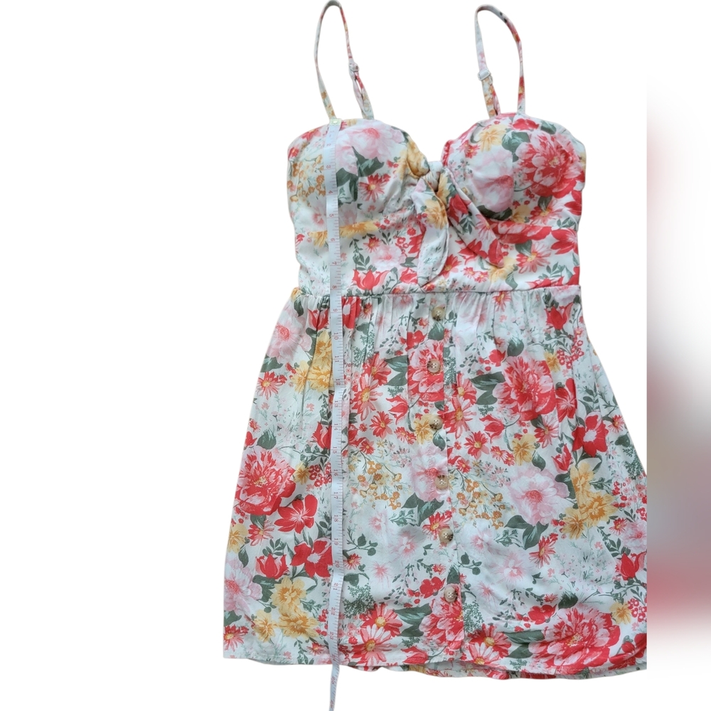 A.U.W floral Summer Dress Small - Picture 4 of 6